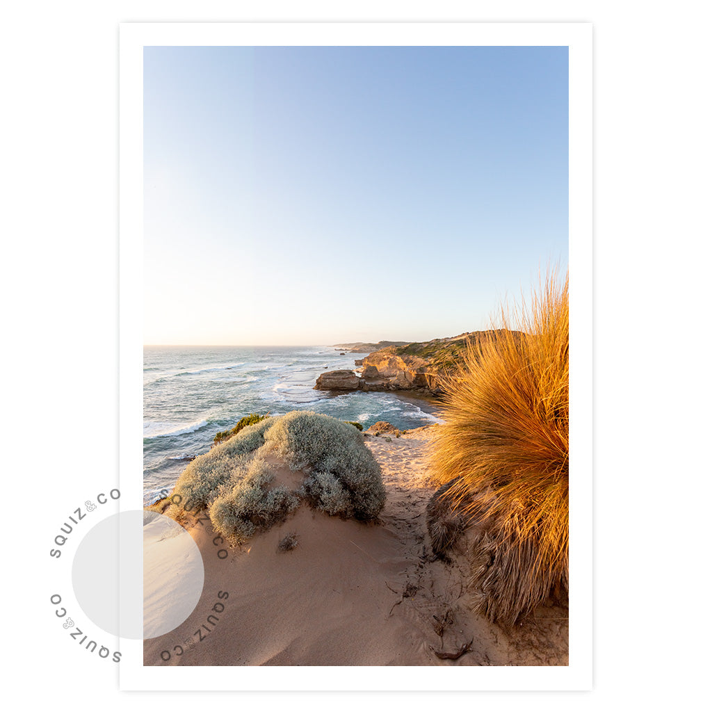 Mornington Peninsula Back Beach by Nancy Louise | Photo Print