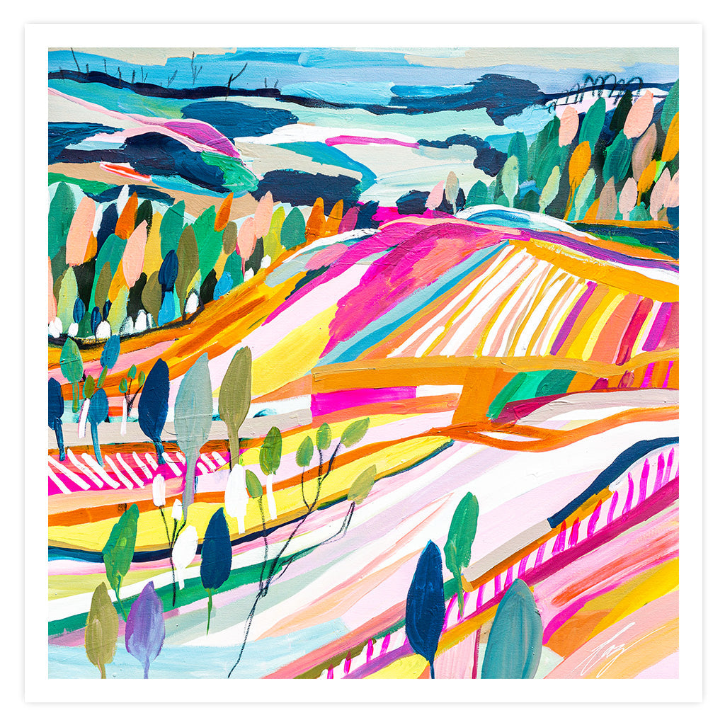 Yarra Valley by Caz Sroczynski | Art by Caz | Art Print